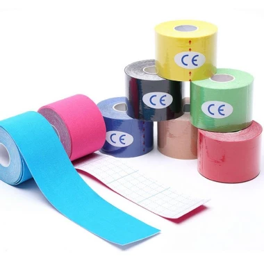 Korriment tat-Tape Sport, Kinesio Tape ta ’Kwalità għolja CE, ISO13485 u ISO9...